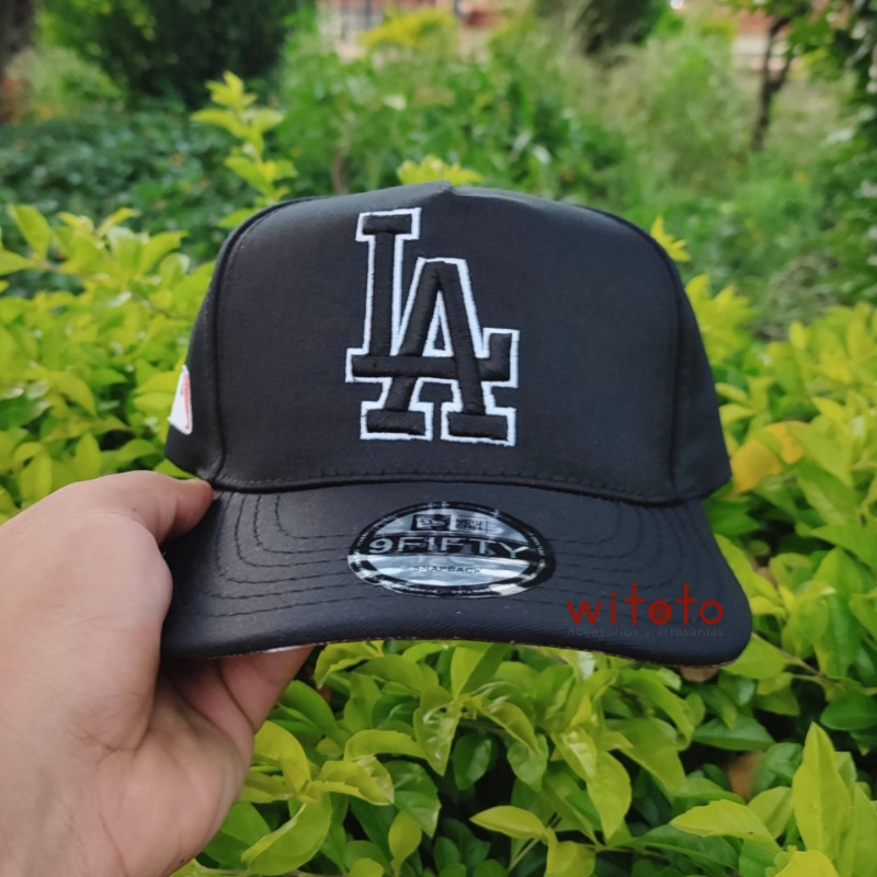 GORRA LOS ANGELES DODGERS NEGRA